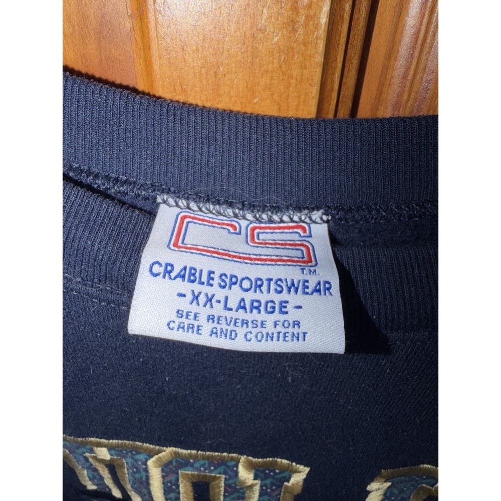 Vintage UCLA Sweatshirt Pullover Crable Sportswear Unisex XXL 2XL Blue Active - Picture 3 of 7